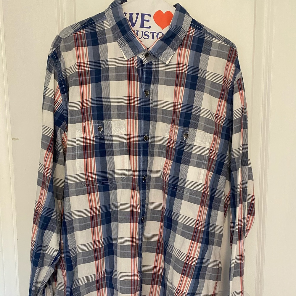 XL Express button down